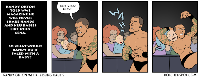 Randy Orton Week: Kissing Babies