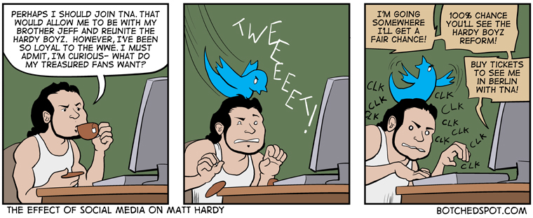 The Effect of Social Media on Matt Hardy