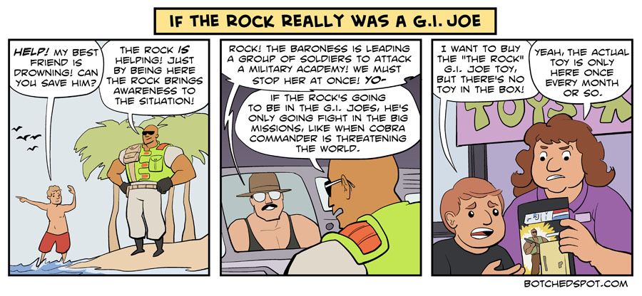 If The Rock Really was a G.I. Joe