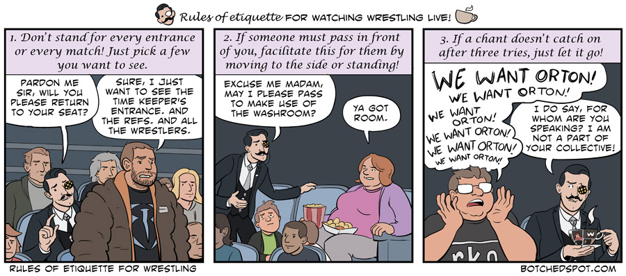 Rules of Etiquette for Wrestling