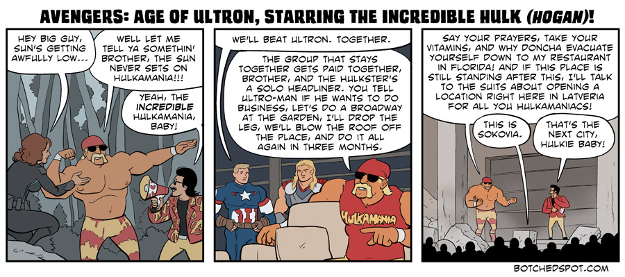 Avengers: Age of Ultron, Starring the Incredible Hulk Hogan!