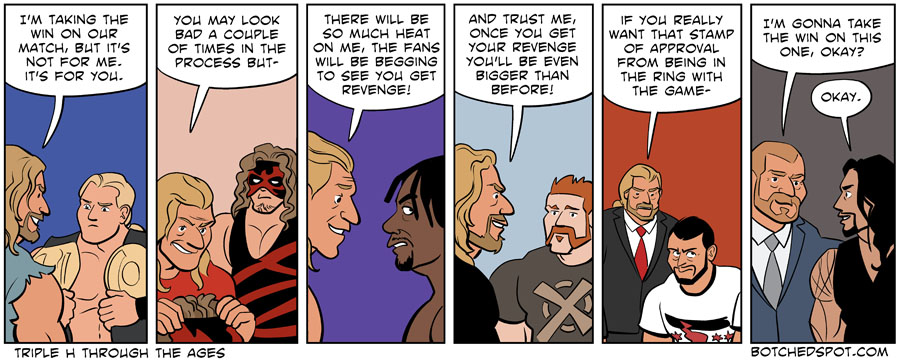 Triple H Through the Ages - Botched Spot