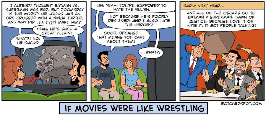 If Movies Were Like Wrestling