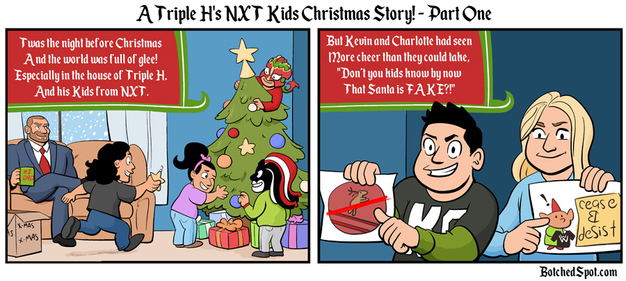 A Triple H’s NXT Kids Christmas Story, Part One!