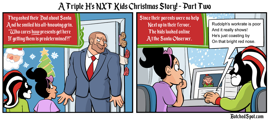A Triple H’s NXT Kids Christmas Story, Part Two!