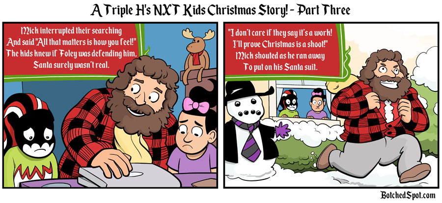 A Triple H’s NXT Kids Christmas Story, Part Three!