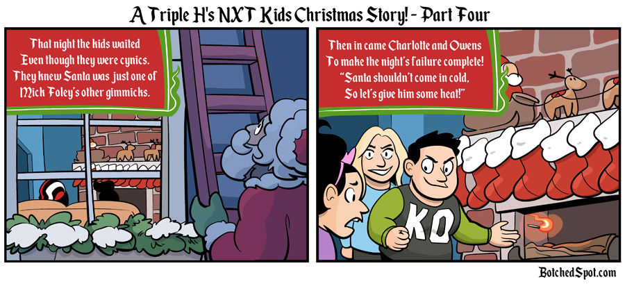 A Triple H’s NXT Kids Christmas Story, Part Four!