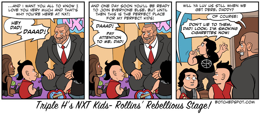 Triple H’s NXT Kids- Rollins’ Rebellious Stage!