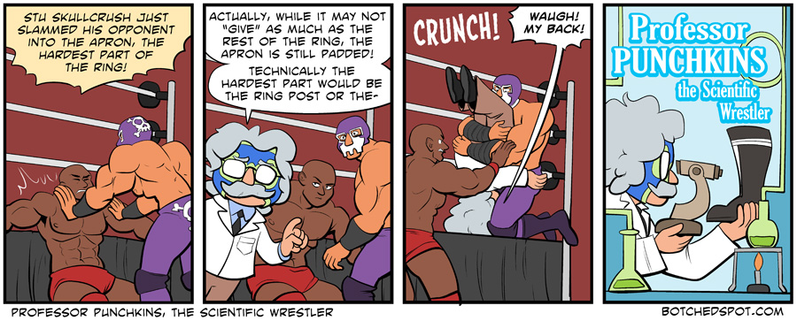 Professor Punchkins, The Scientific Wrestler