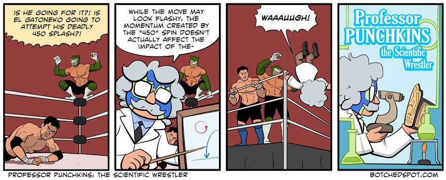Professor Punchkins, the Scientific Wrestler