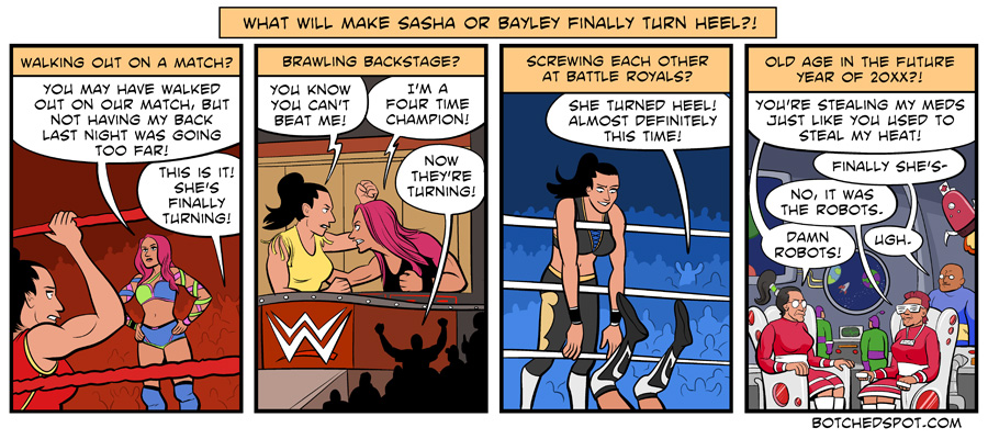 What Will Make Sasha or Bayley Finally Turn Heel?