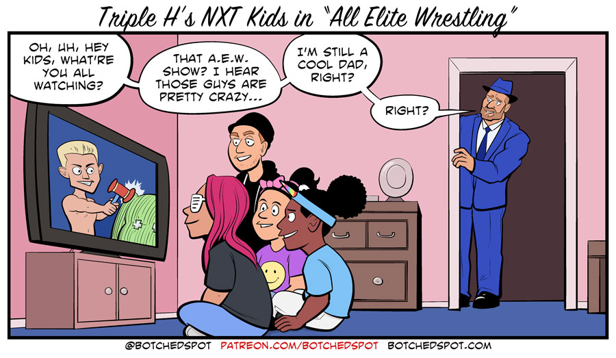 Triple H’s NXT Kids in “All Elite Wrestling”