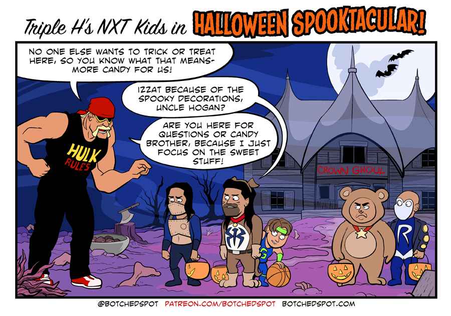 Triple H’s NXT Kids in Halloween Spooktacular!